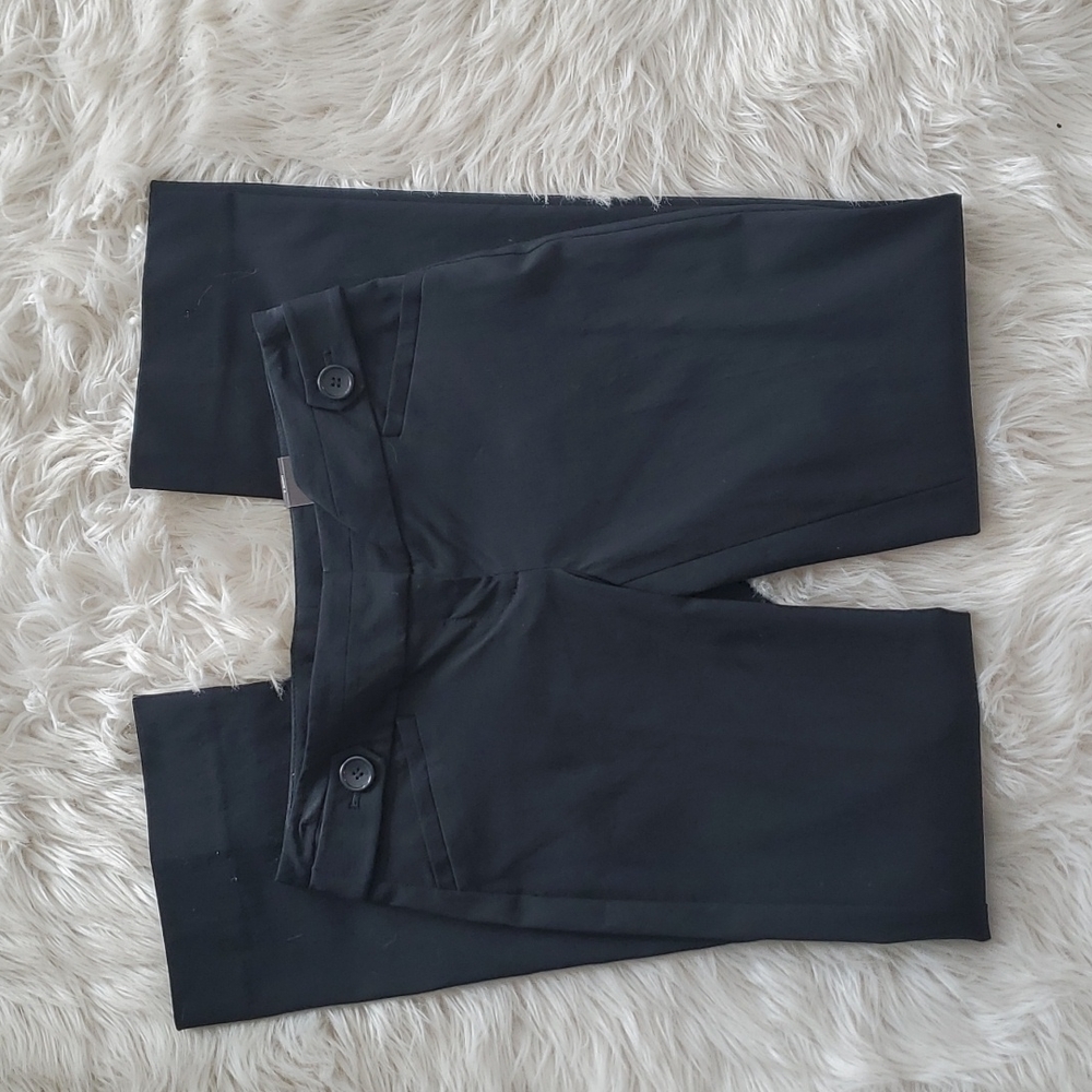 Limited stretch black pants